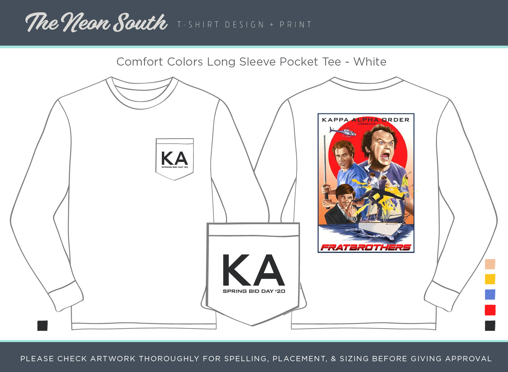 Bid Day Shirts for Sale Kappa Alpha Order