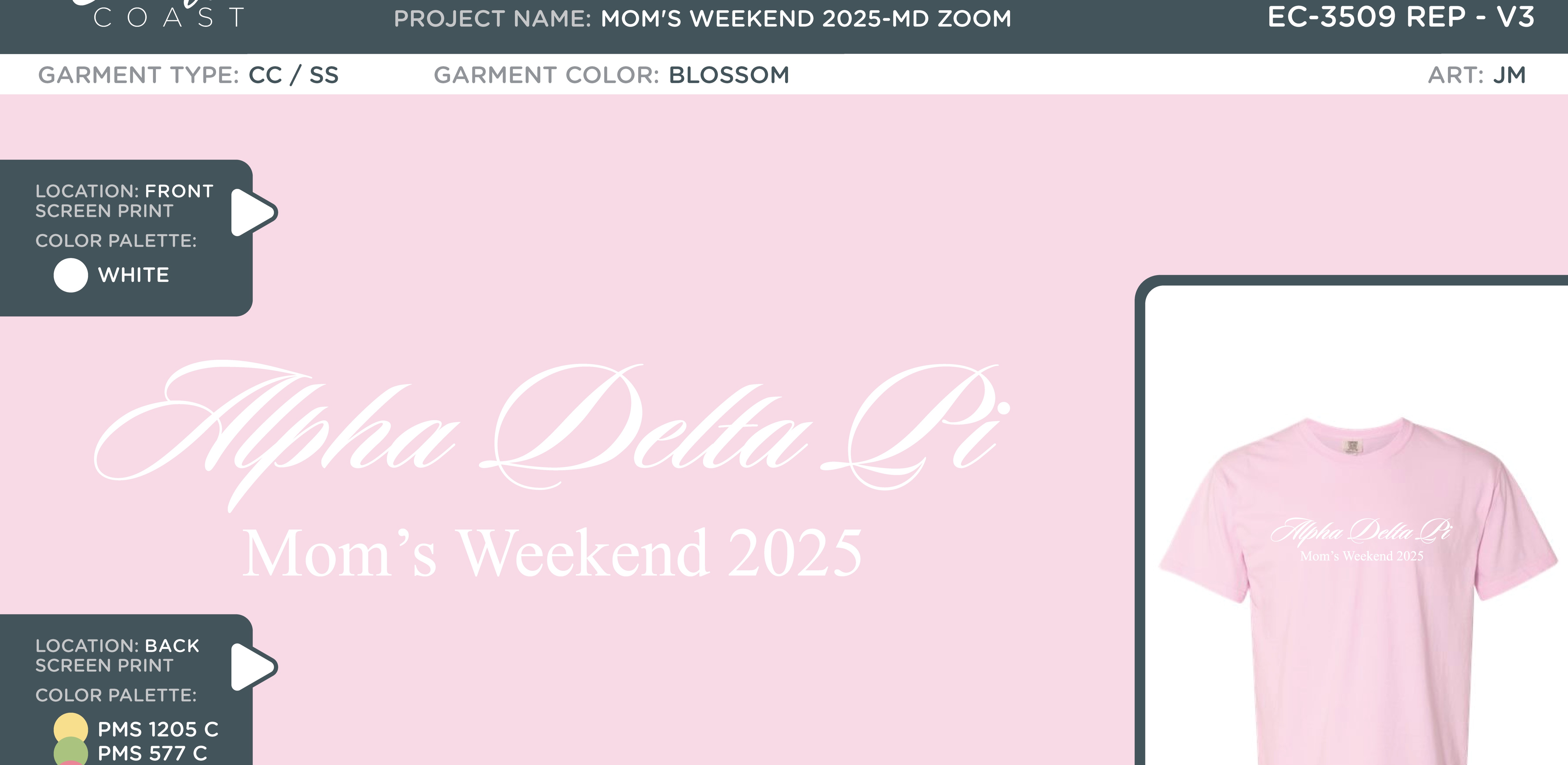 EC-3509 REP Alpha Delta Pi Kansas State University Mom's Weekend 2025 ...